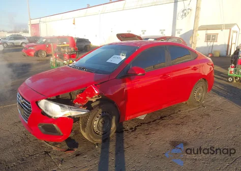 2022 Hyundai Accent Se из США, поврежденный, VIN 3KPC24A64NE159264